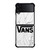 VANS LOGO BROKEN WHITE Samsung Galaxy Z Flip 4 Case Cover