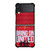 MACHESTER UNITED BRING ON UNITED Samsung Galaxy Z Flip 3 Case Cover