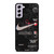 NIKE OFF WHITE FLORAL LOGO Samsung Galaxy S21 FE Case Cover
