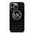 MICHAEL KORS BLACK PATTERN iPhone 13 Pro Case Cover MICHAEL KORS BLACK PATTERN iPhone 13 Pro Case Cover
