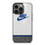 NIKE AIR JORDAN LEATHER BLUE iPhone 13 Pro Case Cover