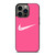 NIKE PINK BROKEN LOGO iPhone 13 Pro Case Cover NIKE PINK BROKEN LOGO iPhone 13 Pro Case Cover