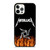 METALLICA METAL BAND FIRE  iPhone 12 Pro Case Cover METALLICA METAL BAND FIRE  iPhone 12 Pro Case Cover