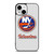 NEW YORK ISLANDERS BADGE CARBON iPhone 13 Mini Case Cover NEW YORK ISLANDERS BADGE CARBON iPhone 13 Mini Case Cover