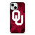 OKLAHOMA SOONERS SMOKED LOGO iPhone 13 Mini Case Cover