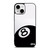 STUSSY 8 BALL BLACK iPhone 13 Mini Case Cover