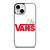 VANS SNOOPY CARTOON iPhone 13 Mini Case Cover