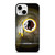 WASHINGTON REDSKINS METAL ICON iPhone 13 Mini Case Cover