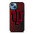 INDIANA HOOSIERS CARBON LOGO iPhone 13 Case Cover