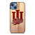 INDIANA HOOSIERS WOOD LOGO iPhone 13 Case Cover
