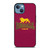 LONSDALE LONDON BOXING LOGO RED iPhone 13 Case Cover