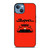 TOYOTA SUPRA RED iPhone 13 Case Cover