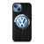 VOLKSWAGEN VW WOODEN EMBLEM iPhone 13 Case Cover VOLKSWAGEN VW WOODEN EMBLEM iPhone 13 Case Cover