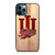 INDIANA HOOSIERS WOOD LOGO iPhone 12 Pro Max Case Cover