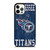 TENNESSEE TITANS WOODEN LOGO  iPhone 12 Pro Case Cover
