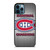 MONTREAL CANADIENS NHL METAL LOGO iPhone 12 Pro Max Case Cover