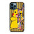 PIKACHU POKEMON ABSTRACT ART iPhone 12 Pro Max Case Cover