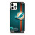 MIAMI DOLPHINS FOOTBALL METAL LOGO 2 iPhone 12 Pro Case Cover MIAMI DOLPHINS FOOTBALL METAL LOGO 2 iPhone 12 Pro Case Cover
