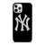 NEW YORK YANKEES NY LOGO PATTERN iPhone 12 Pro Case Cover NEW YORK YANKEES NY LOGO PATTERN iPhone 12 Pro Case Cover