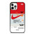 NIKE AIR JORDAN 1 OFF WHITE RED iPhone 12 Pro Case Cover