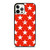 SUPREME STARS PATTERN RED iPhone 12 Pro Case Cover