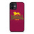LONSDALE LONDON BOXING LOGO RED iPhone 12 Mini Case Cover