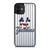 NEW YORK YANKEES USA FLAG STRIPE LOGO iPhone 12 Mini Case Cover NEW YORK YANKEES USA FLAG STRIPE LOGO iPhone 12 Mini Case Cover