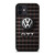 VW VOLKSWAGEN GTI METAL EMBLEM iPhone 12 Mini Case Cover