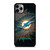 MIAMI DOLPHINS FOOTBALL METAL LOGO iPhone 11 Pro Max Case Cover MIAMI DOLPHINS FOOTBALL METAL LOGO iPhone 11 Pro Max Case Cover