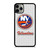 NEW YORK ISLANDERS BADGE CARBON iPhone 11 Pro Max Case Cover NEW YORK ISLANDERS BADGE CARBON iPhone 11 Pro Max Case Cover