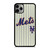 NEW YORK METS BASEBALL STRIPE SYMBOL iPhone 11 Pro Max Case Cover NEW YORK METS BASEBALL STRIPE SYMBOL iPhone 11 Pro Max Case Cover