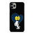 NOTRE DAME FIGHTING IRISH SNOOPY iPhone 11 Pro Max Case Cover