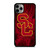 USC TROJANS RED SMOKED LOGO iPhone 11 Pro Max Case Cover
