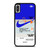 NIKE AIR JORDAN 1 OFF WHITE BLUE iPhone X / XS Case Cover