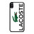 LACOSTE CROCODILE LOGO iPhone XS Max Case Cover