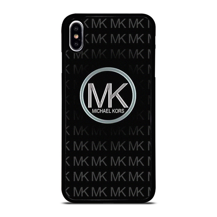 MICHAEL KORS BLACK PATTERN iPhone XS Max Case Cover