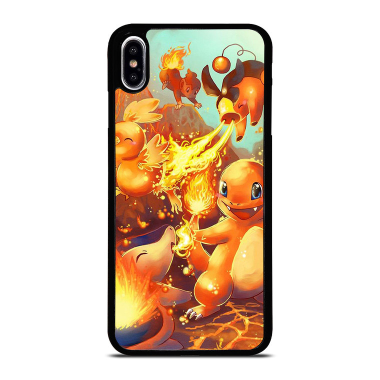 POKEMON FIRE iPhone XS Max Case Cover