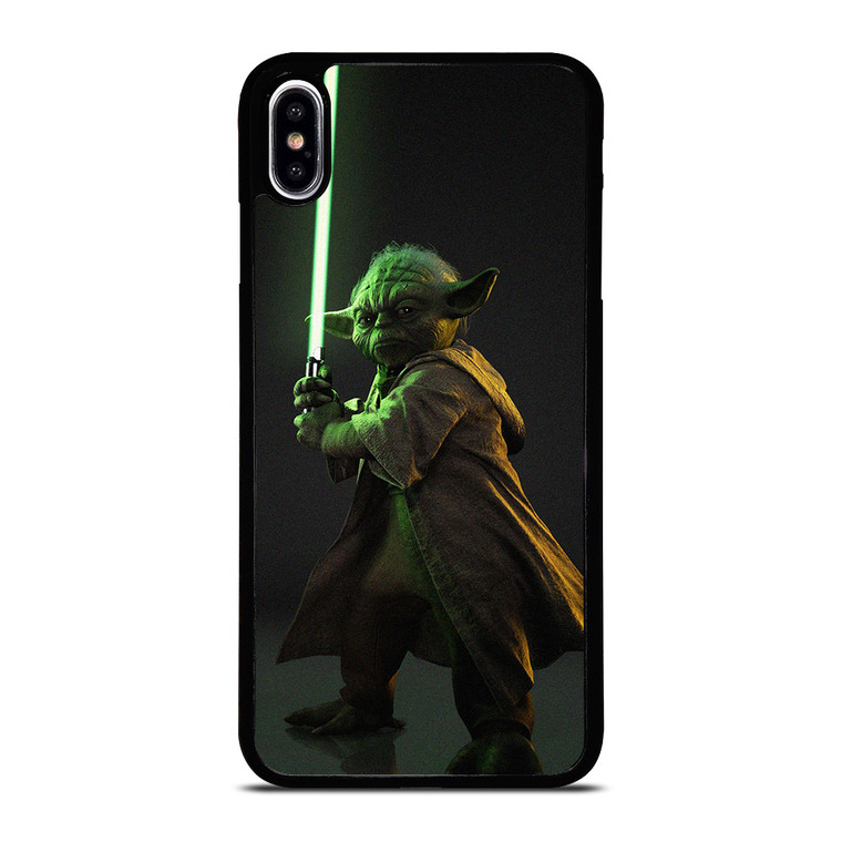 YODA STAR WARS LIGHTSABER 2 iPhone XS Max Case Cover