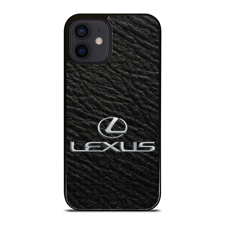 LEXUS LEATHER LOGO  iPhone 12 Mini Case Cover