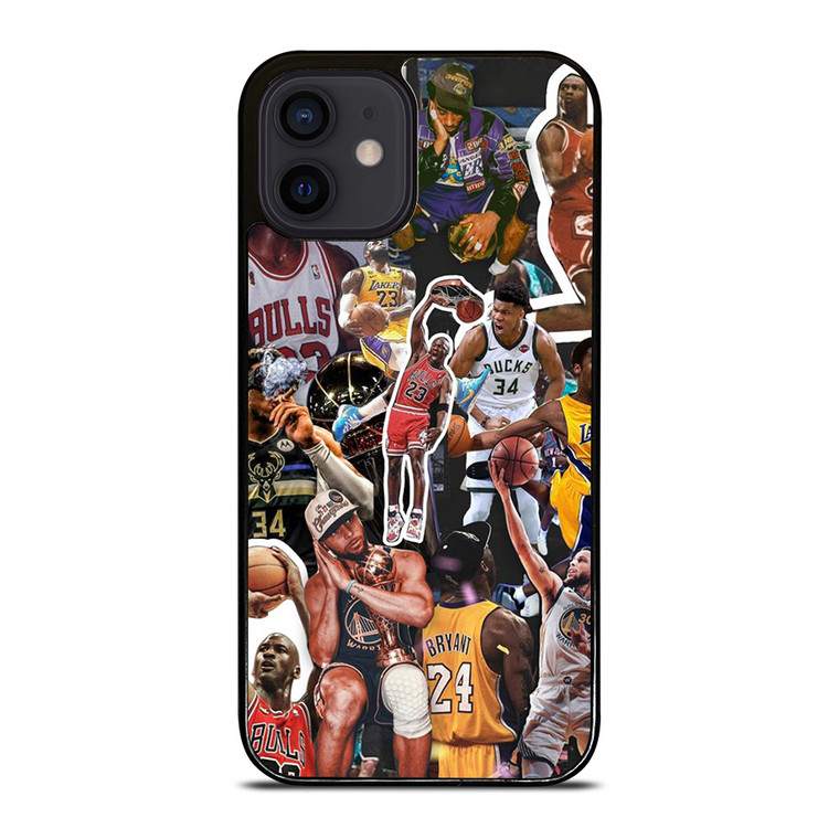 NBA BASKETBALL LEGENDS COLLAGE  iPhone 12 Mini Case Cover NBA BASKETBALL LEGENDS COLLAGE  iPhone 12 Mini Case Cover