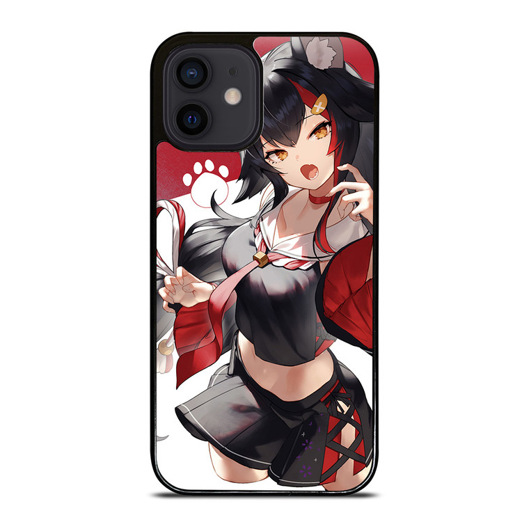 OOKAMI MIO HOLOLIVE 2  iPhone 12 Mini Case Cover