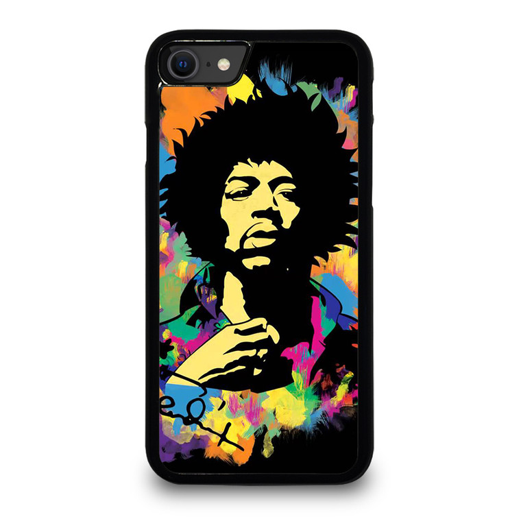 JIMI HENDRIX GUITARIST ART iPhone SE 2020 Case Cover