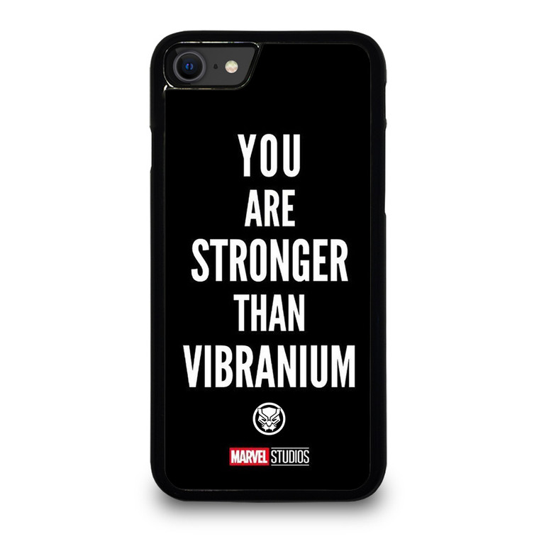 MARVEL BLACK PANTHER QUOTES iPhone SE 2020 Case Cover