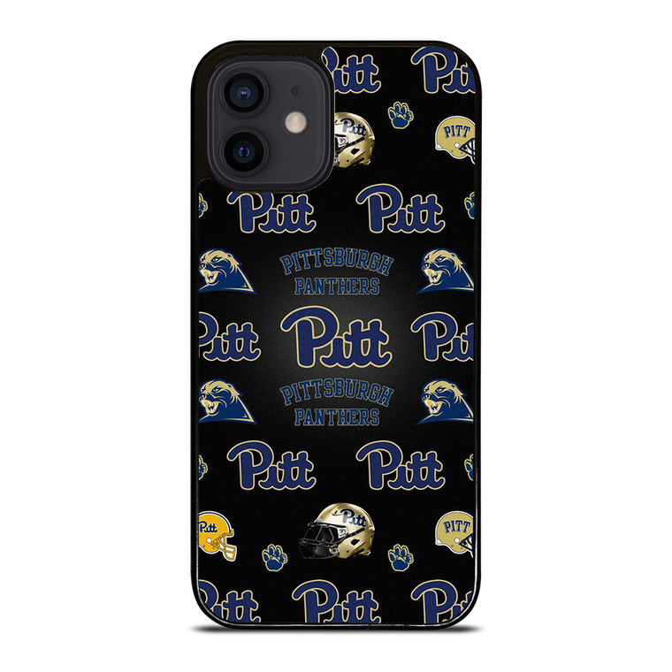 PITTSBURGH PANTHER LOGO PATTERN  iPhone 12 Mini Case Cover