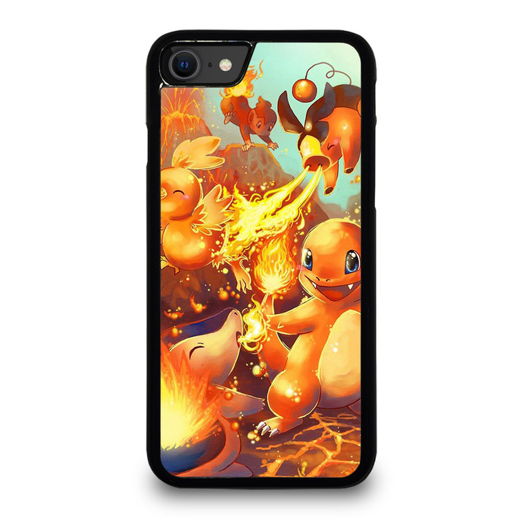 POKEMON FIRE iPhone SE 2020 Case Cover