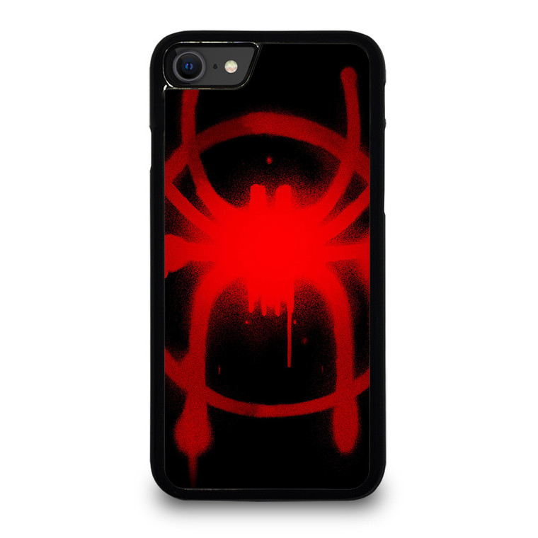 SPIDERMAN ACROSS THE SPIDER VERSE LOGO iPhone SE 2020 Case Cover