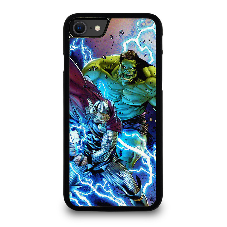 THOR VS HULK MARVEL CARTOON iPhone SE 2020 Case Cover