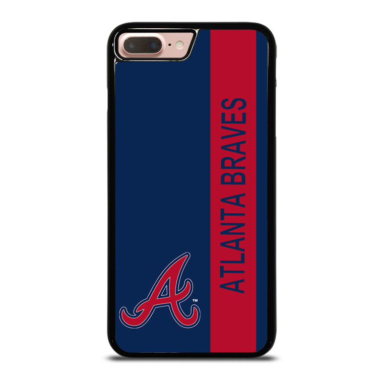 ATLANTA BRAVES BASEBALL STRIPE SYMBOL iPhone 7 / 8 Plus Case Cover