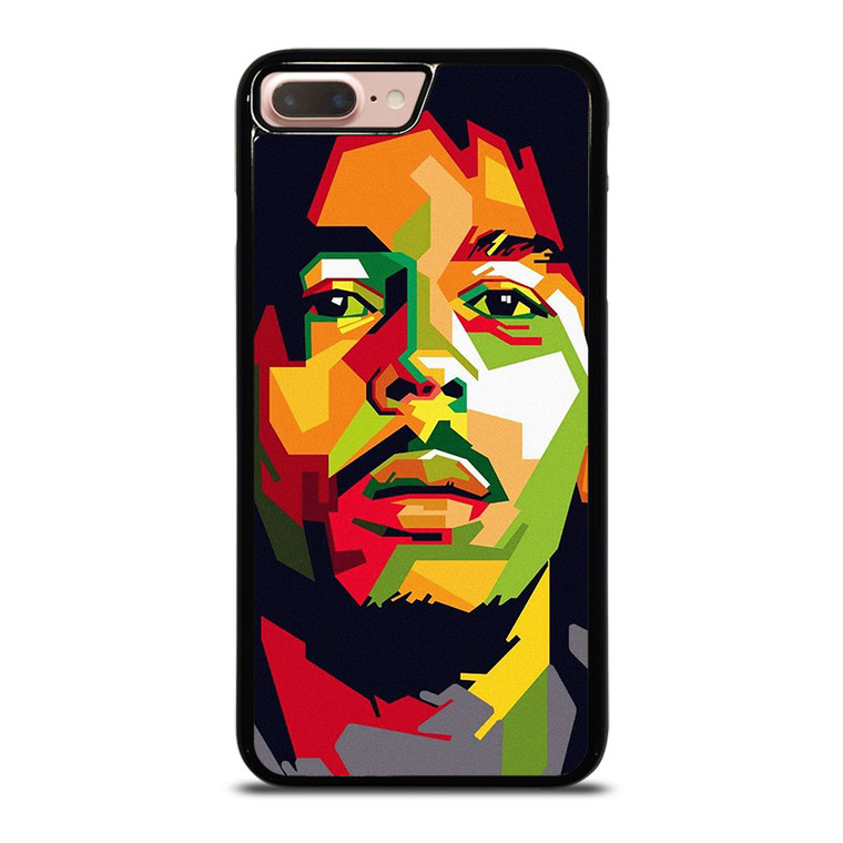 BOB MARLEY WPAP ART iPhone 7 / 8 Plus Case Cover