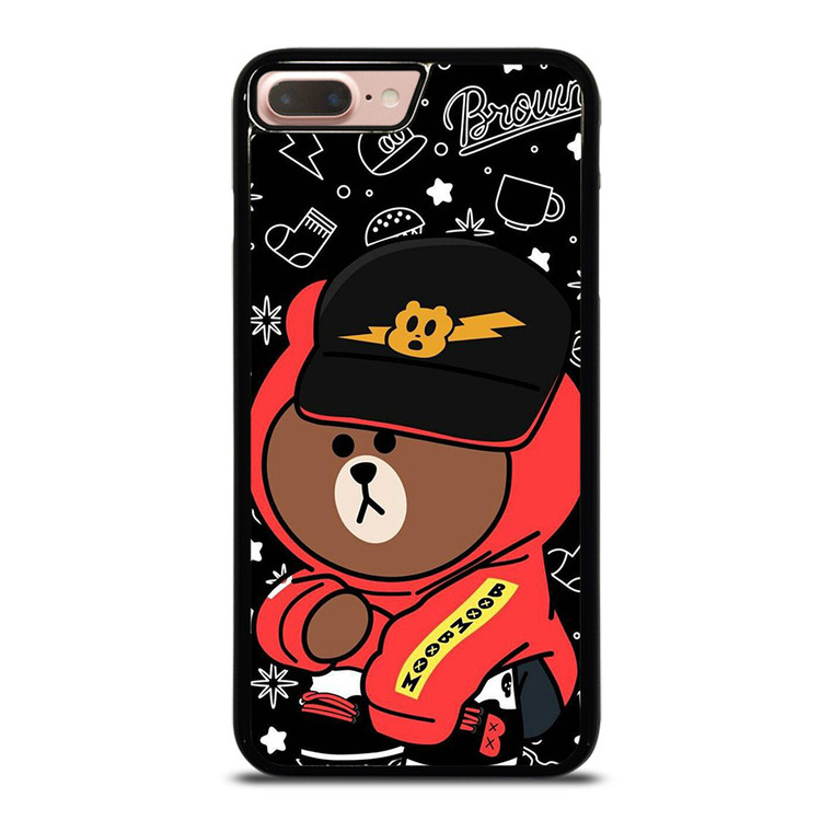 BROWN BEAR BEATS MUSIC 2 iPhone 7 / 8 Plus Case Cover